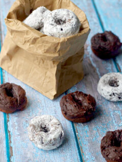 Chocolate Avocado Mini Donuts Picture