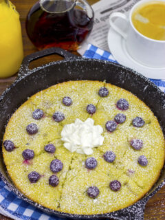 Lemon Blueberry Skillet Pancakes Picture