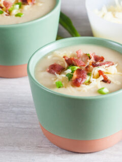 Lighter Loaded Baked Potato Soup Photo