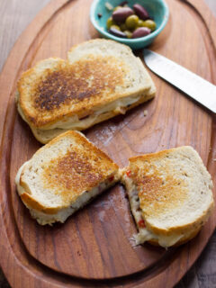 Muffuletta Grilled Cheese Image