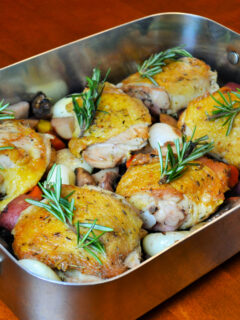 Pan Roasted Chicken Thighs Picture