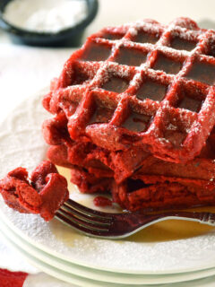 Red Velvet Waffles Image