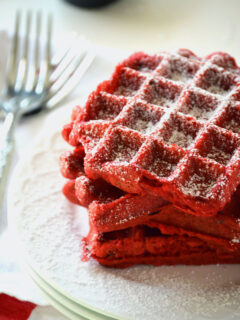 Red Velvet Waffles Picture