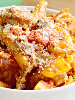 Sausage and Peppers Pasta Image