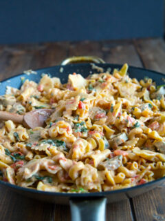 Sausage Spinach Pasta Picture