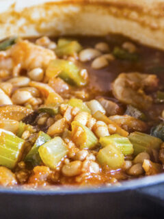 Simmering Jambalaya Photo