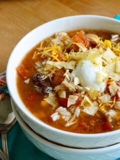 Slow Cooker Chicken Enchilada Soup Picture