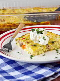 Tortilla Breakfast Casserole Picture