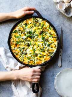 Broccoli Cheddar Zoodle Bake Image 
