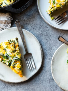 Broccoli Cheddar Zoodle Bake Photo