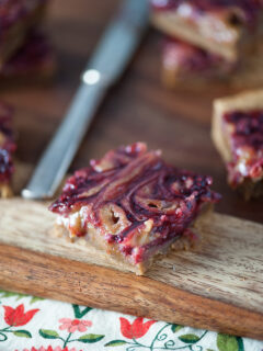 Brown Butter Raspberry Pie Blondies Pic