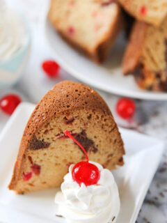 Cherry Bundt Cake Image