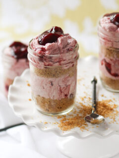Cherry Cream Pie in a Jar Image