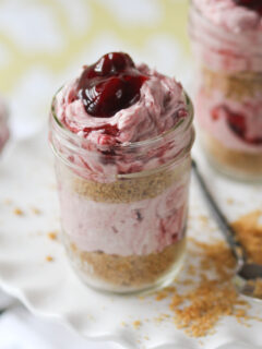 Cherry Cream Pie in a Jar Picture