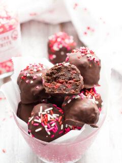 Chocolate Cherry Truffles Image