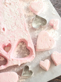 Chocolate Dipped Strawberry Marshmallows Image