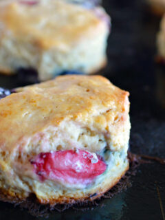 Mixed Berry Biscuits Image