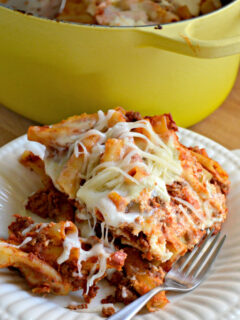 One Pot Baked Ziti Image