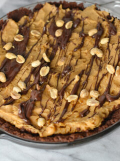 Spicy Chocolate Peanut Butter Pie Image