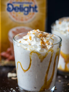 Caramel Macchiato Pretzel Milkshake Pic