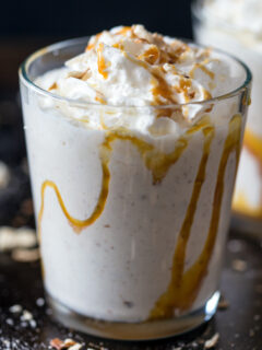 Caramel Macchiato Pretzel Milkshake Picture