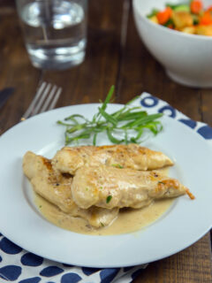 Chicken in Mustard Tarragon Sauce Pic