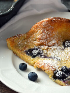 Gluten Free Blueberry Dutch Babies Image