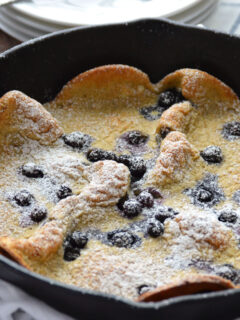 Gluten Free Blueberry Dutch Babies Photo