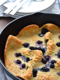 Gluten Free Blueberry Dutch Babies Picture