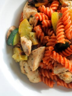 Gluten Free Pasta Primavera Photo