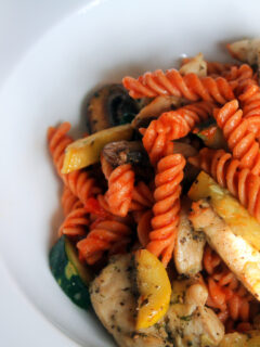Gluten Free Pasta Primavera Pic