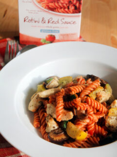 Gluten Free Pasta Primavera Picture