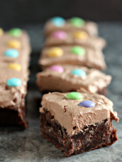 M&M Brownies Picture