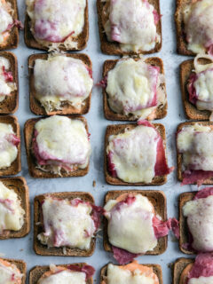 Mini Reuben Toasts Image