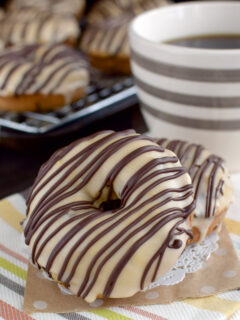 Mocha Chocolate Chip Donuts Image