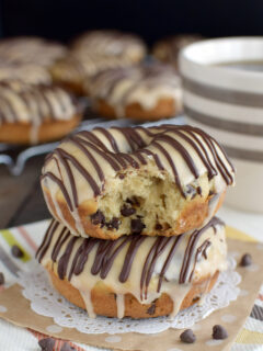 Mocha Chocolate Chip Donuts Pic