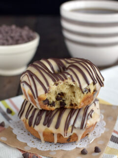 Mocha Chocolate Chip Donuts Picture
