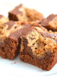 Peanut Butter Swirl Brownies Image