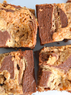 Peanut Butter Swirl Brownies Picture