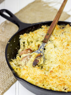 Roasted Poblano Mac & Cheese Image