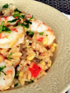 Shrimp Orzo Risotto Pic