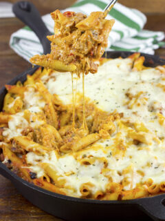 Supreme Pizza Pasta Bake Picture