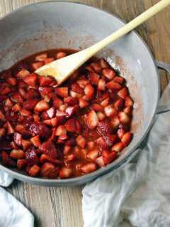 Baked Strawberry Pie Pic