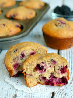 Blackberry Yogurt Muffins Picture
