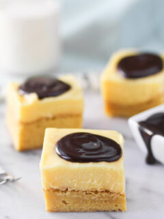 Boston Cream Pie Bars Image