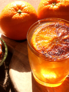 Charred Orange Whiskey Photo