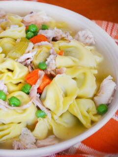 Chicken Tortellini Soup Picture