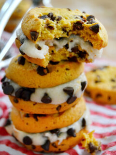 Chocolate Chip Cookie Dough Sandwiches Image