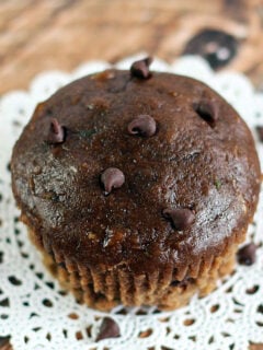 Chocolate Zucchini Muffins Photo
