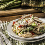 Creamy Asparagus Pasta Photo